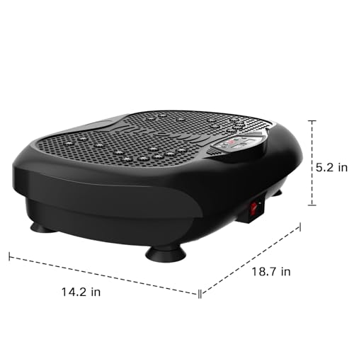 Whole Body Vibration Plate for Lymphatic Drainage,999Speed Levels,330/400lb - image 9
