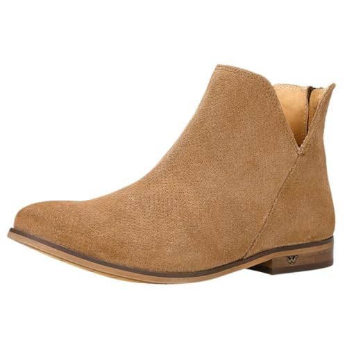 Preisvergleich Produktbild WOJAS Stiefel Damen / Boots Frauen / Schuhe Leder / Elegante Damenschuhe / Damenschuhe Stiefelette / Stylische Stiefeletten - Braun 55002-63 r.40