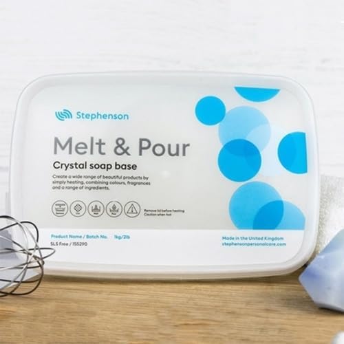 Melt & Pour Soap Base - Clear Melt & Pour Soap Standard 1Kg