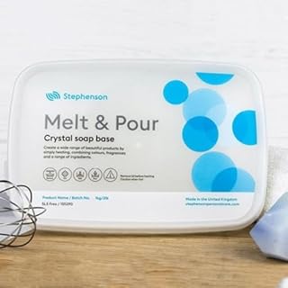 Melt & Pour Soap Base - Clear Melt & Pour Soap Standard 1Kg