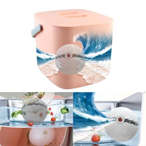 Snowchecking Table Top Dishwasher Portable Dishwasher Compact USB Rechargeable Dish Cleaning Device For Small Kitchens Apartments Camping 21X20cm - Image 4