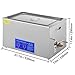 VEVOR 22L Industrial Sonic Cleaner with Digital Timer&Heater 40kHz Professional Sonic Cleaner 110V with Excellent Cleaning Effect for Wrench Tools Industrial Parts Mental Apparatus