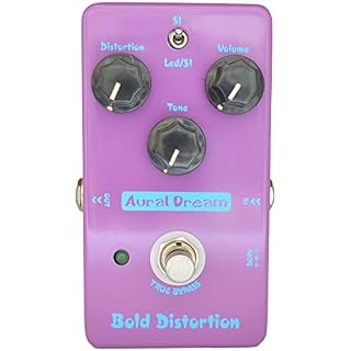 Aural Dream Pédale d’effet à distorsion audacieuse pour guitare avec distorsion forte et réponse dynamique puissante à… - Les Beatles, Paul McCartney, John Lennon, RIngo Starr, George Harrison