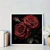 Cosmiyo Diamond Art Kits for Adults & Beginners, 5D Full Round Drill Dewy Roses Diamond Painting for Home Wall Decor, DIY Diamond Dot Painting Craft Gift, Sparkling Gem Art 12x12 Inch #2
