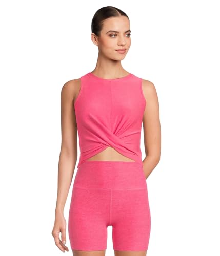 Beyond Yoga Womens Featherweight Center Stage Cropped Tank