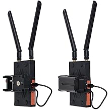 Wireless HDMI Transmitter and Receiver with Adjustable Battery Mounting Bracket1 TX+1RX +Battery Mounting Bracket 2PCS