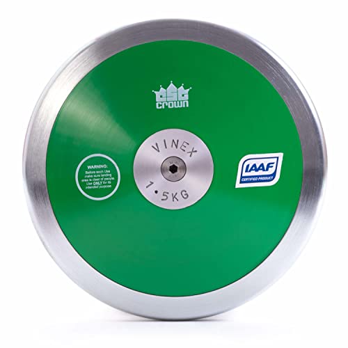 1.5kg Low Spin Discus, 70% Rim Weight - Official Track