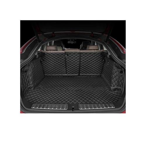 ラゲージマッ に適合する ボルボ XC60 2018 2019 2020 2021 2022 2023 2024 2025 用 オートフルカバートランクマット カーカーゴライナー カーゴカーペット(BLK B)