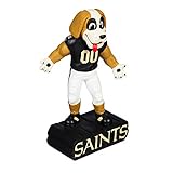Team Sports America NFL New Orleans Saints Fun Colorful Mascot Statue 12 Inches Tall