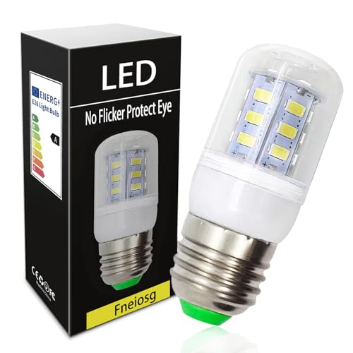 Fneiosg E26/E27 LED Refrigerator Light Bulb 3.5W, 40W Equivalent, Daylight