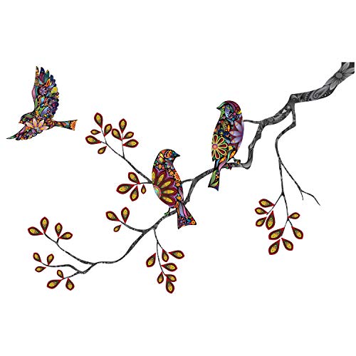 My Wonderful Walls Birds and Branch Decal Wall Sticker (Direction: Up on Right)