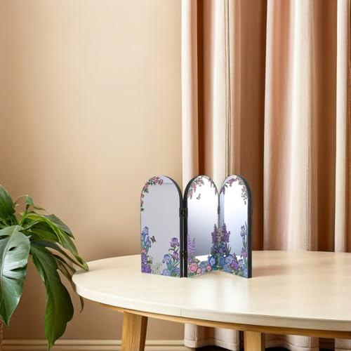 Paravent pliable pour bureau en acrylique décoratif - 7
