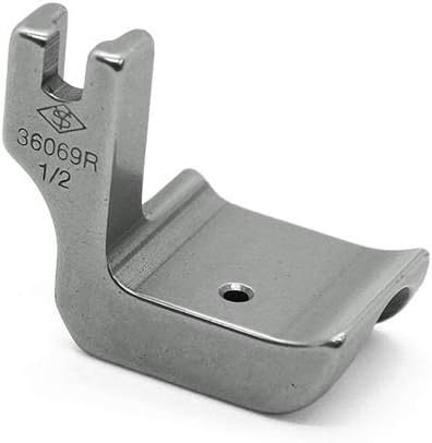 Industrial Sewing Machine Foot for 1/2 Wide Piping, Right Side, Made in Taiwan