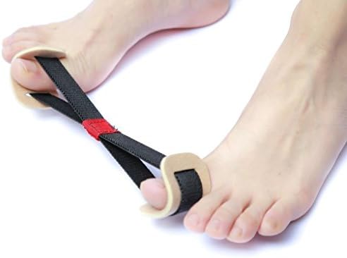 Big Toe Strap Bunion Straightener Stretchy Belt Toe Stretcher Alignment Hallux Valgus Corrector Foot Pain Relief