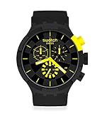 Reloj Swatch Big Bold Chrono SB02B403 Checkpoint Yellow