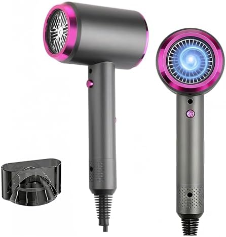 Professional Ionic Hair Dryer, Fast Drying, 3 Temperature Levels,...