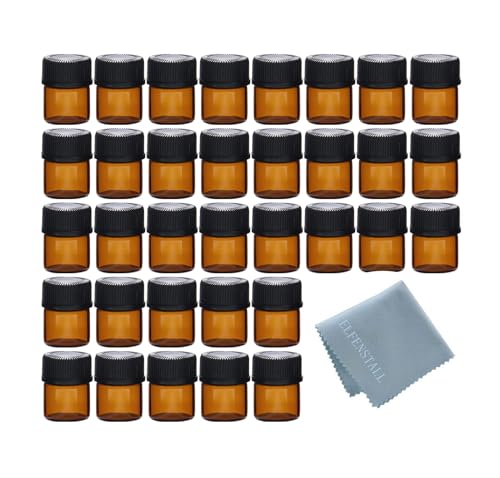 simple-e 50pcs 1 ml ( 1 / 4 Dram ) Amber~jKX{g1 CC AmberTvVial Small Essential Oil{gsKv+ 1pcKXN[z