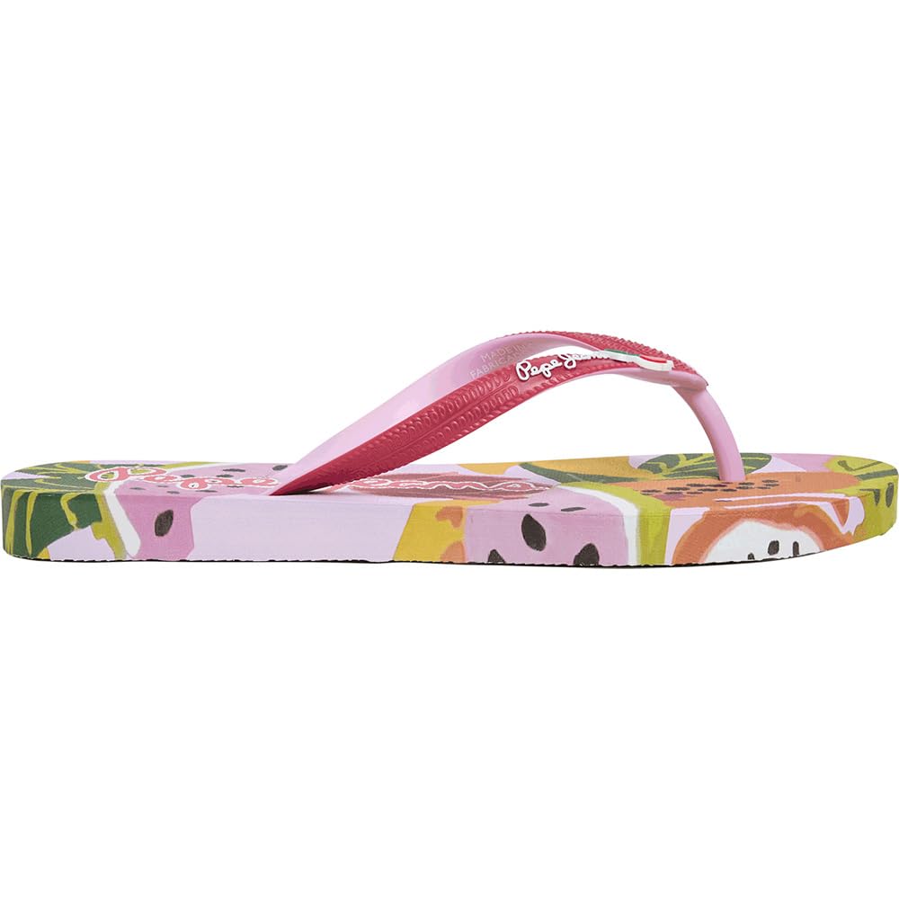 Pepe Jeans Girl's Dorset Juice G Shoes, Pink (Rose Pink), 1.5