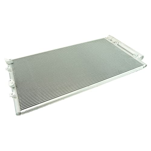 Image of TRQ Air Conditioning A /C Condenser Receiver Drier Compatible with 2013-2016 Scion FR-S 2013-2019 Subaru BRZ 2017-2019 Toyota 86 SC3030107 SU3030134