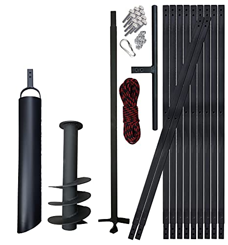 PWSAM Mèche de puits - 180 mm - 12 m - Avec plunscher 110 mm