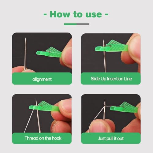 image for BusyLive Sewing Machine Needle Threader,Sewing Machine Needle,DIY Need