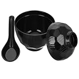 Couvercle pour conserver la fraîcheur : le couvercle inclus permet de garder vos aliments chauds et frais, ce qui le rend idéal pour les soupes, les ragoûts et autres plats chauds, ainsi que pour les cuillères à ramen et les cuillères à soba