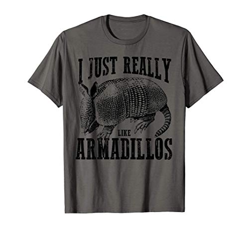 Cute Armadillo Gift For Women Funny Cingulata Animal Lover T-Shirt
