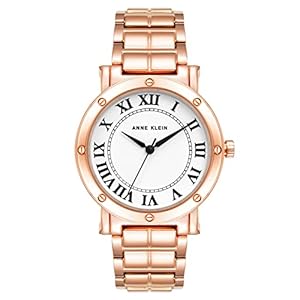Anne Klein Women’s Boyfriend Everyday Bracelet Watch