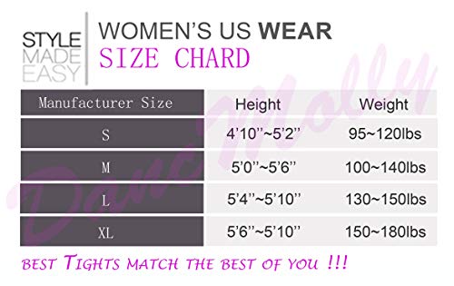 Dancmolly Women's Semi Opaque Tights Basic Control-Top Footed Hosiery (Dark Green, X-Large) #TOP5