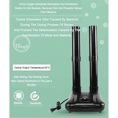 Secador portátil silencioso para botas y guantes con temporizador miniatura 6
