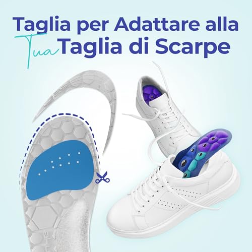 Akusoli Solette Originali | Solette Scarpe Antinfortunistiche, Soletta Scarpe Uomo EU42-47 - 5