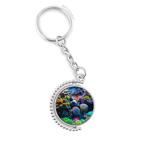 Anillo dominante de Pilgrim para tus llaves en la oficina con diseño de coral marino