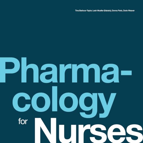 Page de couverture de Pharmacology for Nurses
