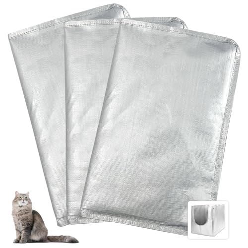 3 Pack Liner F Compatible with Modkat Flip Litter Box, Reusable Liners for Flip Litter Box - Liner F for Cat Litter Box