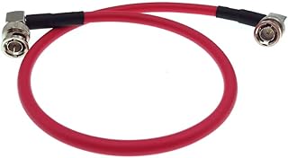 MCCAMSTORE SDI Cable BNC Cable 6G/12G (Canare LV-61S), HD-SDI/ 12G-SDI/4K/8K, Coaxial SDI Video Cable Precision Video Cable, 75 ohm SDI in/SDI Out (Red,80cm)