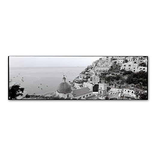 Positano I by Alan Blaustein, 10x32-Inch Canvas Wall Art