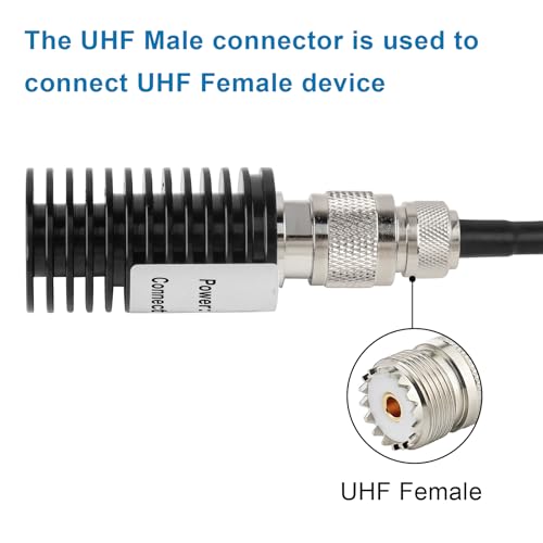 XRDS-RF 10W PL259 UHF Macho Dummy Load 50 Ohm miniatura 5