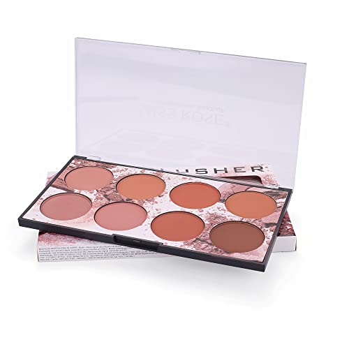 Wismee 8 Colors Blush Palette Matte Blusher Compact Powder Cheek Cosmetics Makeup Palette Professional Face Sheer Matte Mineral Blush Natural Make Up Blushing Facial Beauty Cosmetic Makeup Blush #TOP4