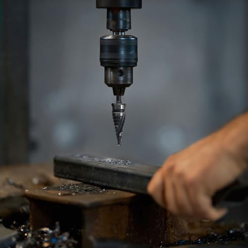Foret étagé M35 avec tige hexagonale de 6,35 mm pour perçage rapide
