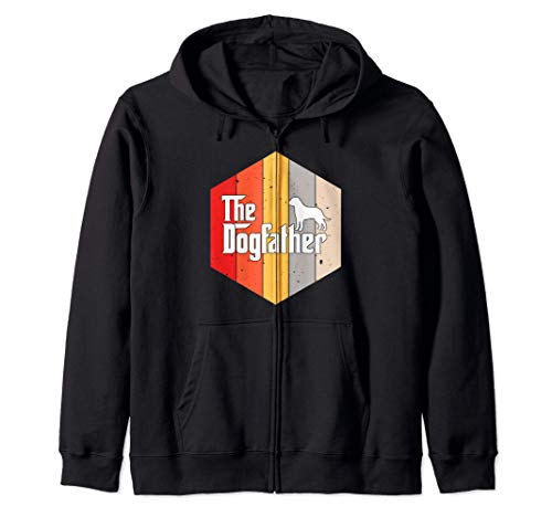 Bullmastiff Retro Vintage Dog Father gift Sudadera con Capucha