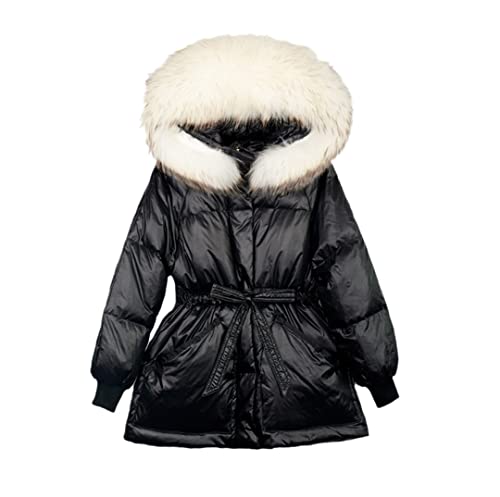 Parka d'hiver pour femme contre le grand froid en duvet Fur1