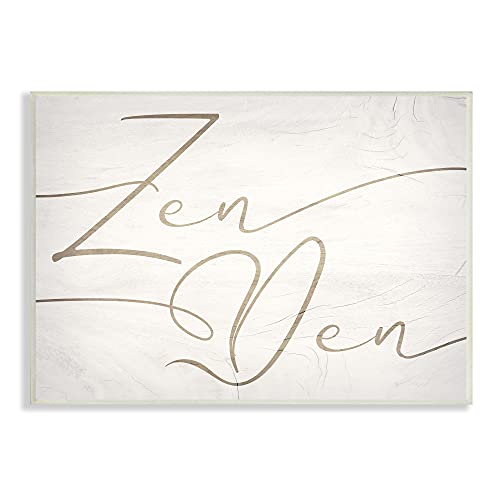 Relaxing Zen Den Sign Minimal Charming Typography