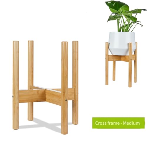Présentoir bonsaï avec arrêt de sécurité, support pot de fleurs pour décoration de maison - 4