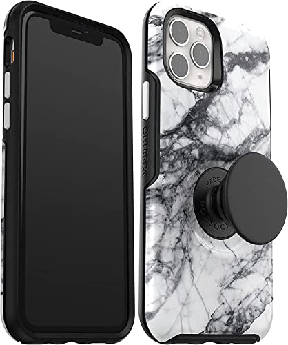 Coque iPhone 11 Pro OtterBox Pop Symmetry抗震白大理石保护壳