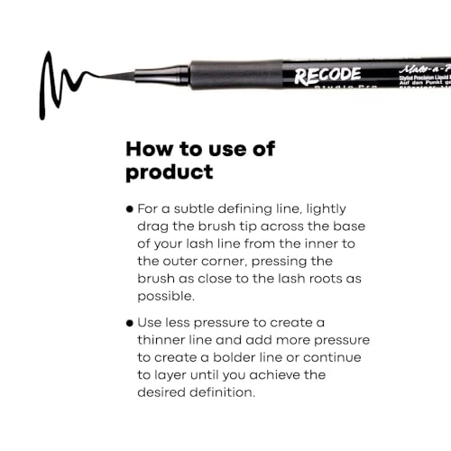 Delineador Recode Make A Point Sketch Negro 1.2 ml miniatura 2