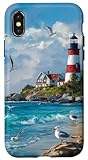 Enthusiast Of Seagull Waves Lighthouse Ocean Lover