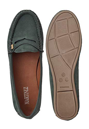 MOCASSIM 2054 NOVO HÁBITO FEMININO - VERDE MILITAR Tamanho: 36