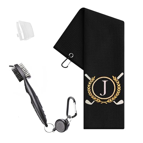 YLXLLSM Personalized Golf Towel with Brush