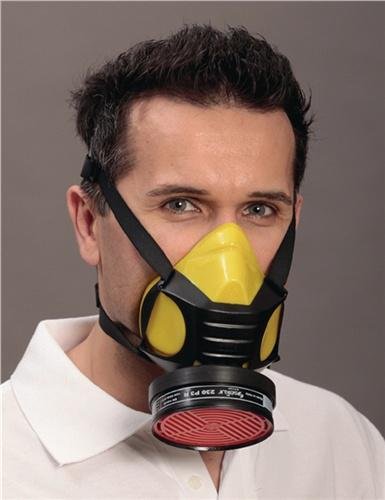 Atemschutzhalbmaske Polimask GAMMA/Silikone EN 140 o.Filter,Silik.EKASTU