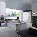 Armario 4 puertas, color Blanco Brillo, medidas 200 cm (Alto) x 180...